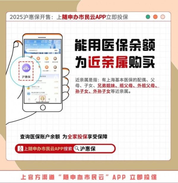 七星配资 祖孙三代同享“沪惠保”！上“随申办市民云”APP 全家健康一键投保